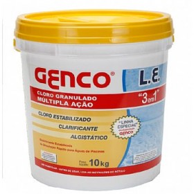 Genco cloro 3 x 1 10 kg